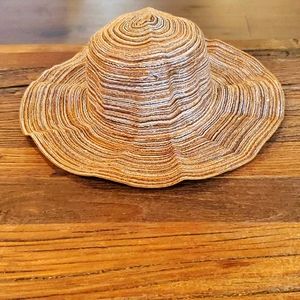 Sun lily foldable hat